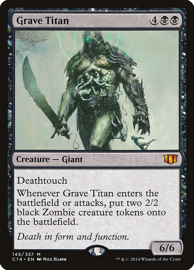 Grave Titan [Commander 2014] Magic: The Gathering