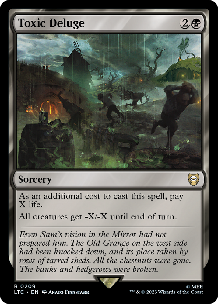 Toxic Deluge [The Lord of the Rings: Tales of Middle-Earth Commander] Magic: The Gathering