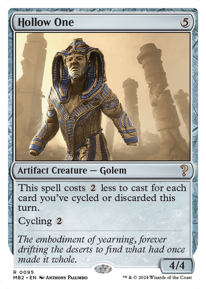 Hollow One (White Border) [Mystery Booster 2] Magic: The Gathering