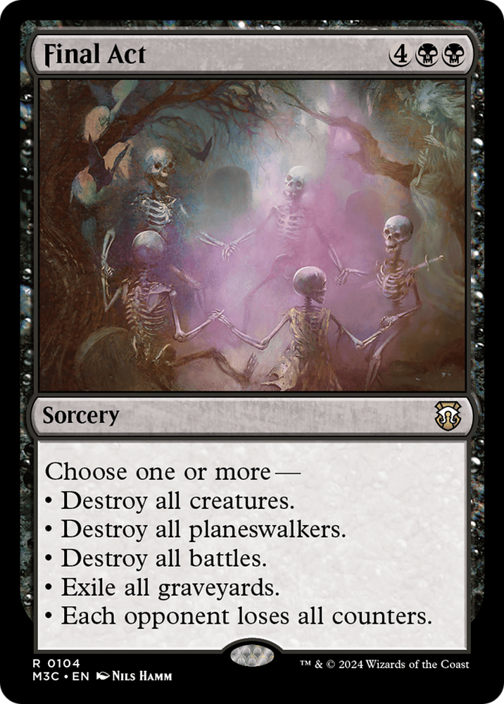 Final Act [Modern Horizons 3 Commander] Magic: The Gathering