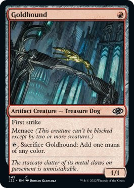 Goldhound [Jumpstart 2022] Magic: The Gathering