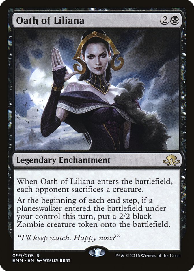Oath of Liliana [Eldritch Moon] Magic: The Gathering