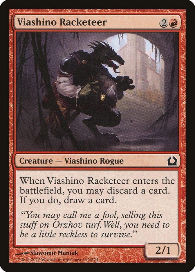 Viashino Racketeer [Return to Ravnica] Magic: The Gathering