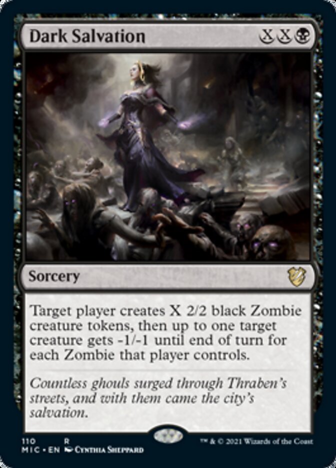 Dark Salvation [Innistrad: Midnight Hunt Commander] Magic: The Gathering