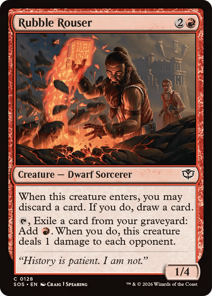 Rubble Rouser [Secrets of Strixhaven]