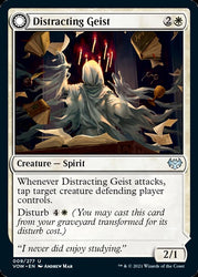 Distracting Geist // Clever Distraction [Innistrad: Crimson Vow] Magic: The Gathering