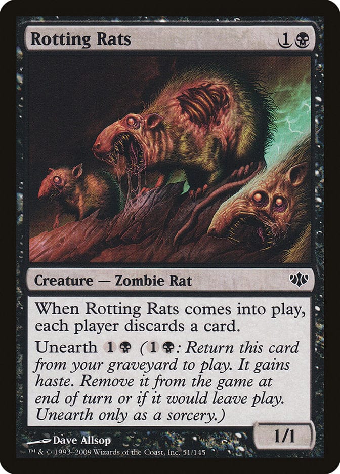 Rotting Rats [Conflux] Magic: The Gathering
