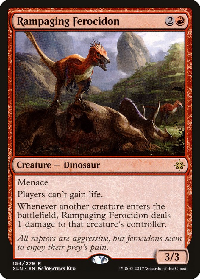 Rampaging Ferocidon [Ixalan] Magic: The Gathering