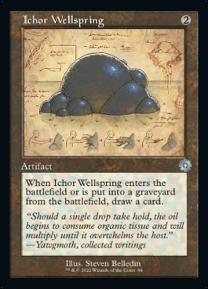 Ichor Wellspring (Retro Schematic) [The Brothers' War Retro Artifacts] Magic: The Gathering
