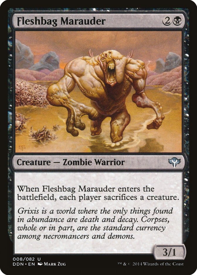 Fleshbag Marauder [Duel Decks: Speed vs. Cunning] Magic: The Gathering