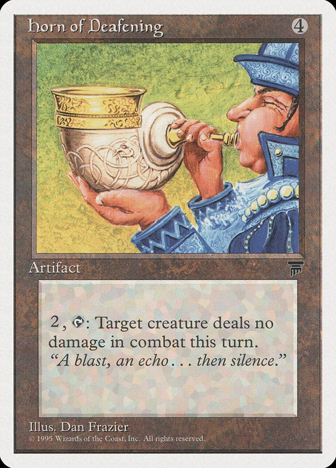 Horn of Deafening [Chronicles] Magic: The Gathering