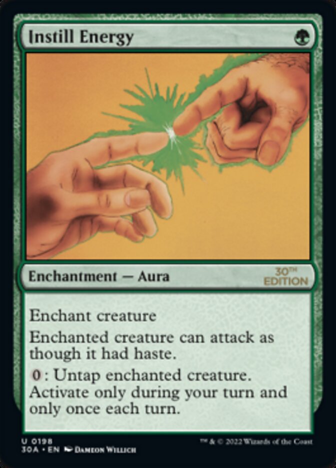 Instill Energy [30th Anniversary Edition] Magic: The Gathering