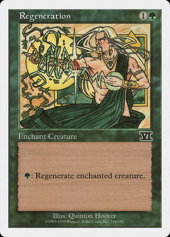 Regeneration [Classic Sixth Edition] Magic: The Gathering