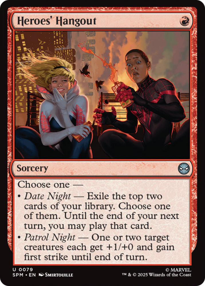 Heroes' Hangout [Marvel's Spider-Man] Magic: The Gathering