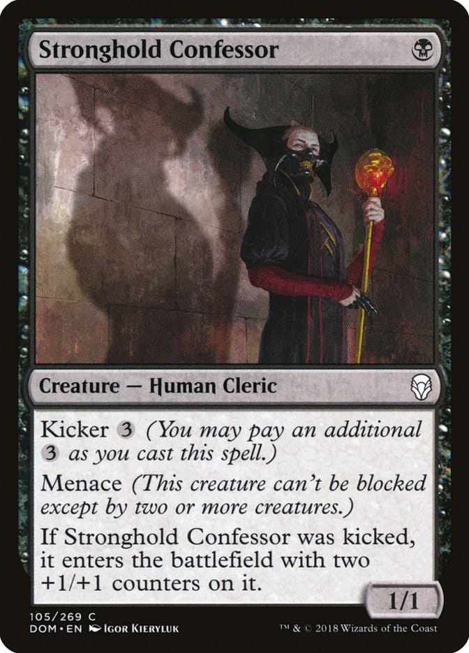Stronghold Confessor [Dominaria] Magic: The Gathering