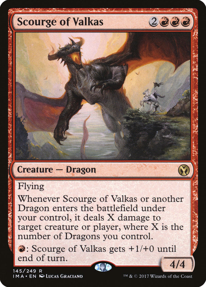 Scourge of Valkas [Iconic Masters] Magic: The Gathering