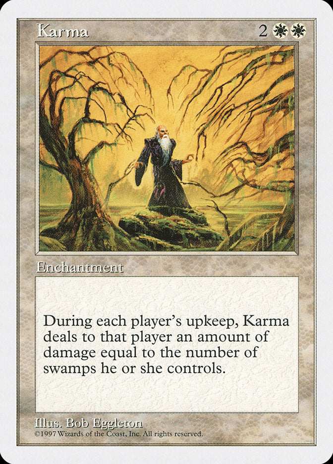 Karma [Fifth Edition] Magic: The Gathering