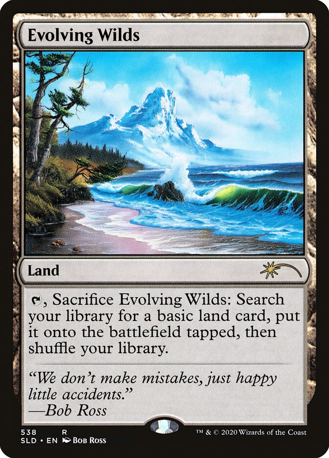 Evolving Wilds [Secret Lair Drop Series] Magic: The Gathering