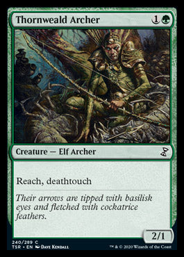 Thornweald Archer [Time Spiral Remastered] Magic: The Gathering