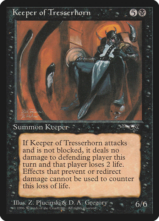 Keeper of Tresserhorn [Alliances] Magic: The Gathering