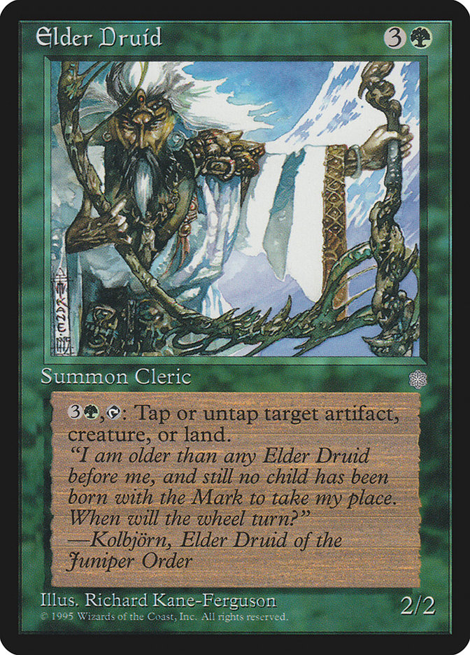 Elder Druid [Ice Age] Magic: The Gathering