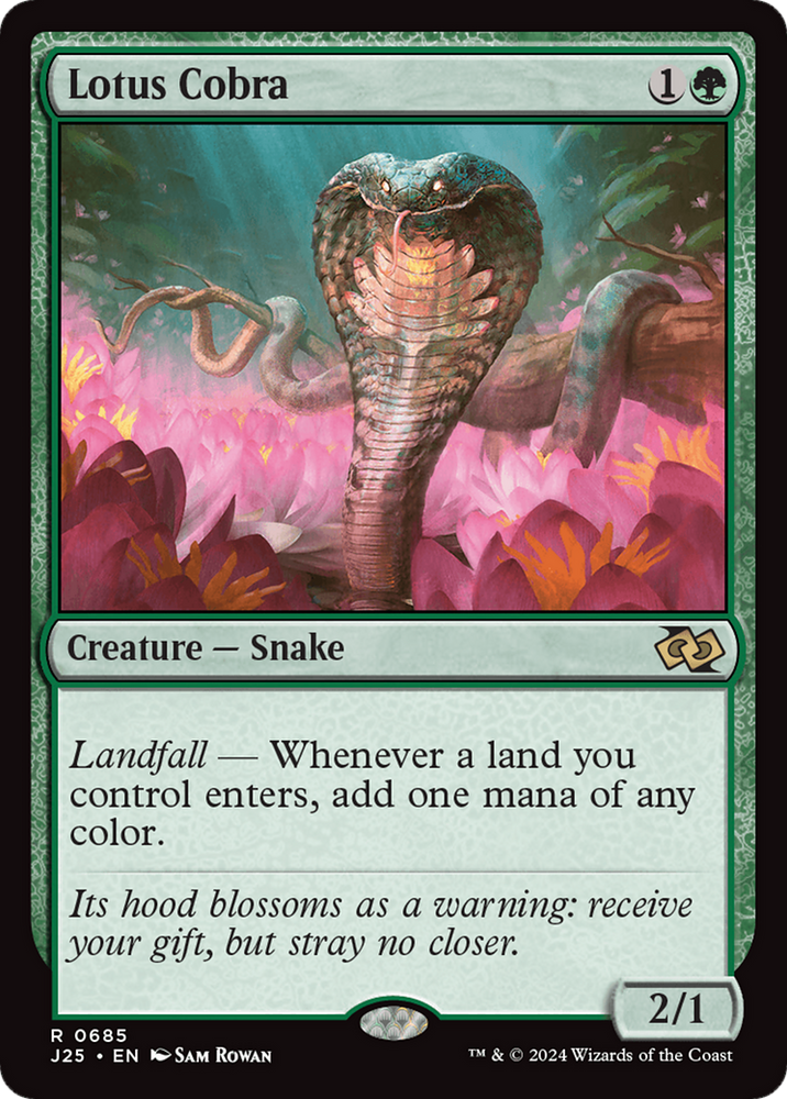 Lotus Cobra [Foundations Jumpstart] Magic: The Gathering