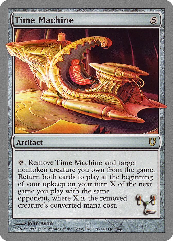 Time Machine [Unhinged] Magic: The Gathering