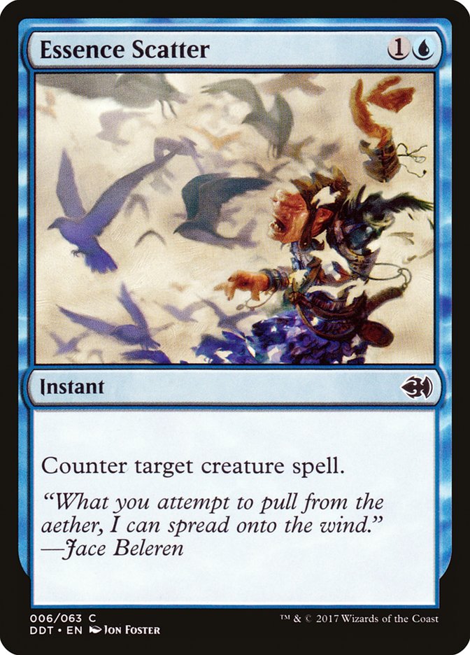 Essence Scatter [Duel Decks: Merfolk vs. Goblins] Magic: The Gathering