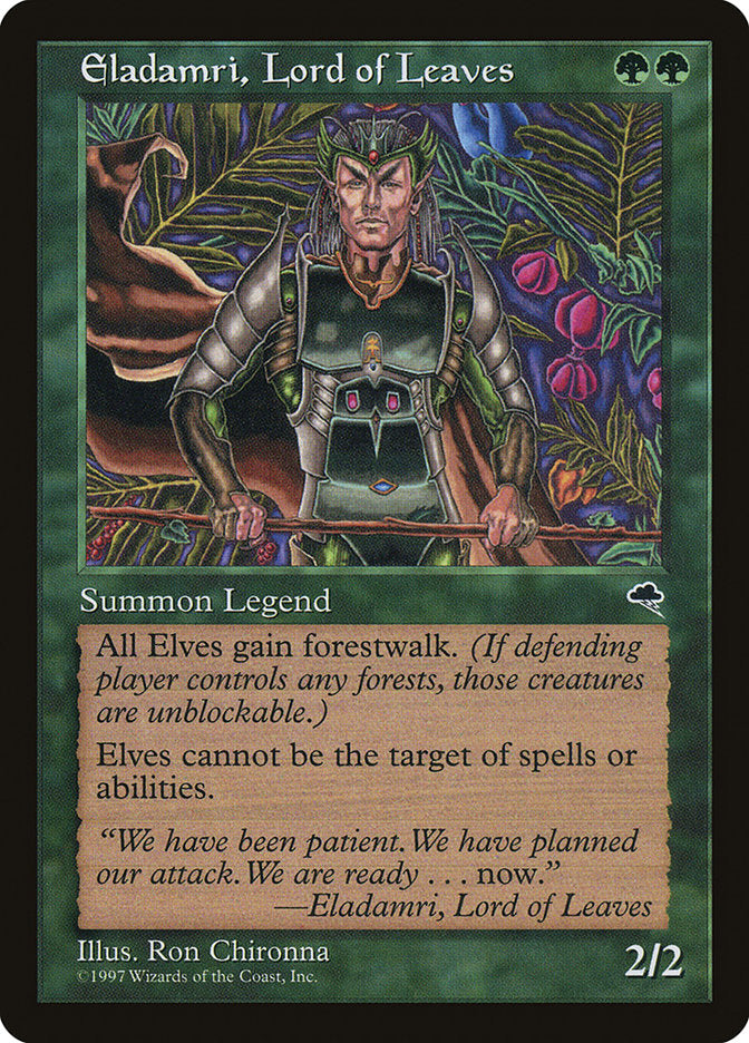 Eladamri, Lord of Leaves [Tempest] Magic: The Gathering
