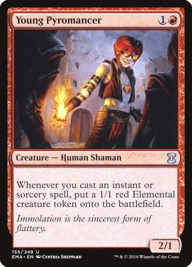 Young Pyromancer [Eternal Masters] Magic: The Gathering
