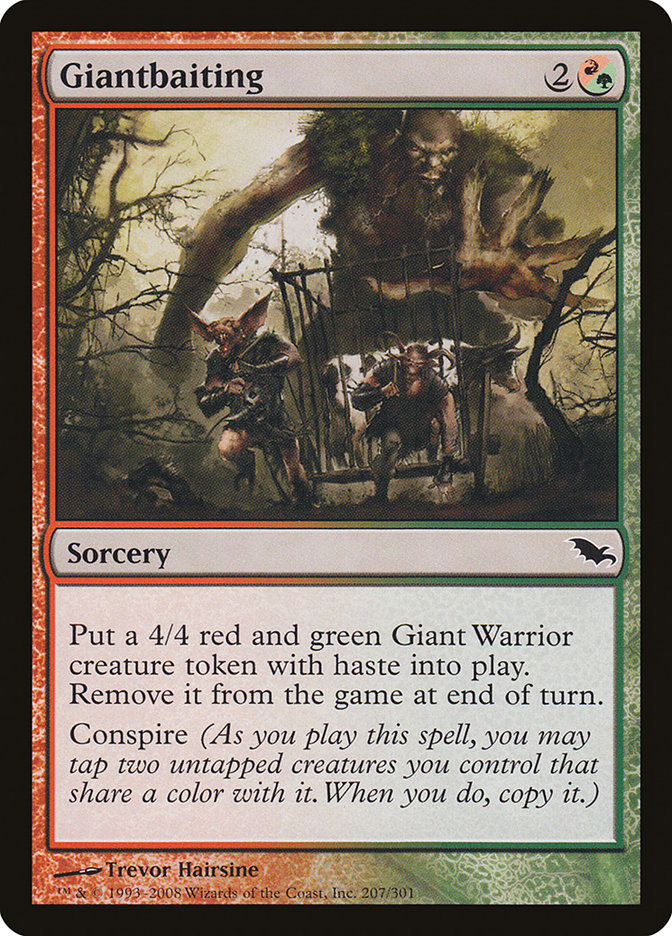 Giantbaiting [Shadowmoor] Magic: The Gathering