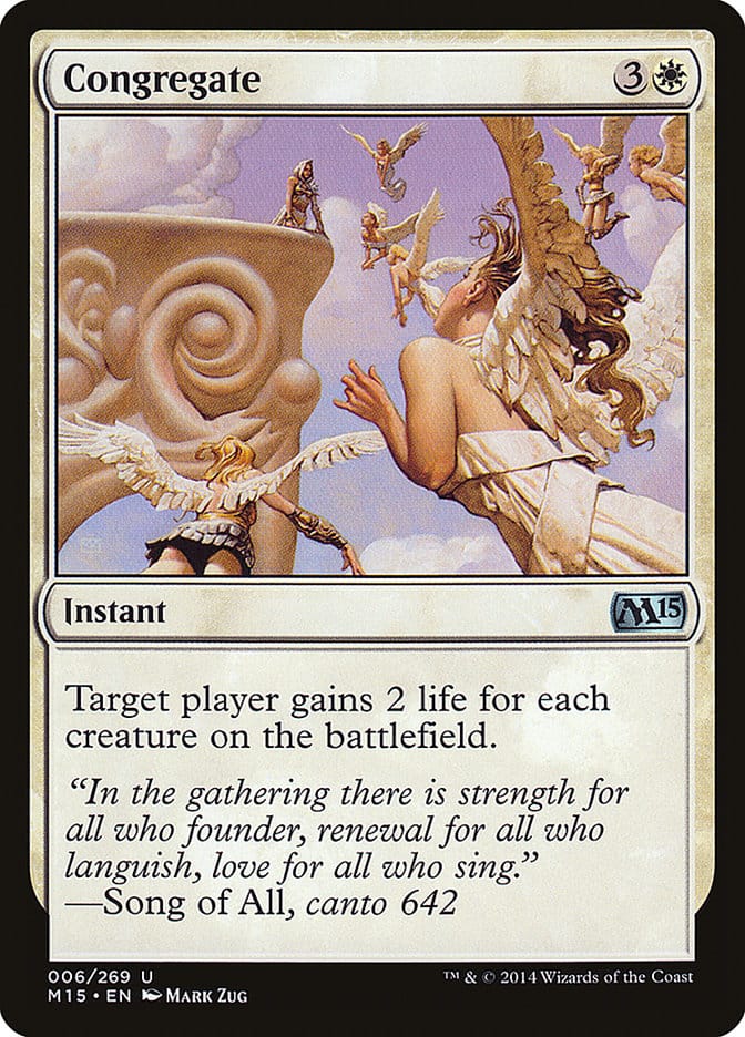 Congregate [Magic 2015] Magic: The Gathering