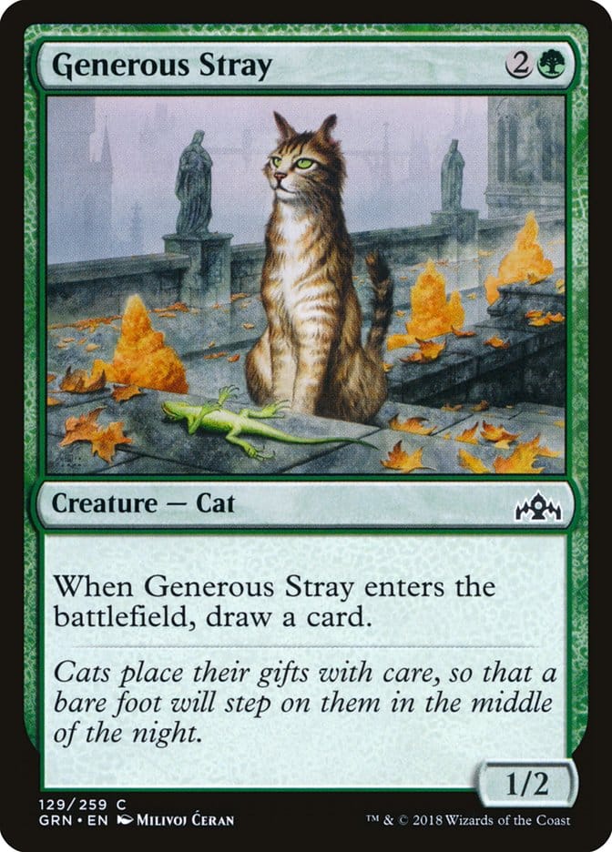 Generous Stray [Guilds of Ravnica] Magic: The Gathering