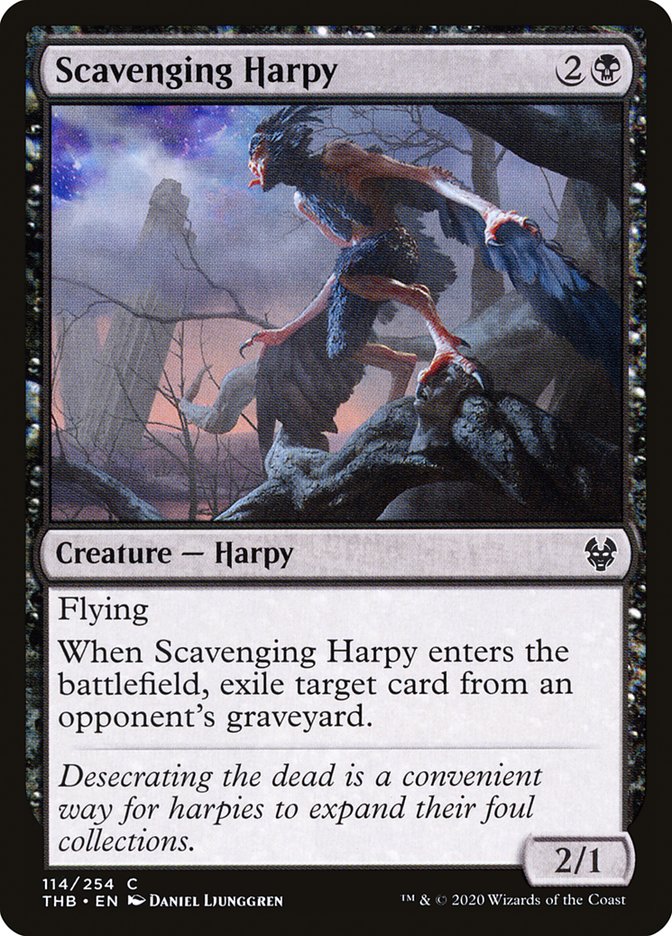 Scavenging Harpy [Theros Beyond Death] Magic: The Gathering