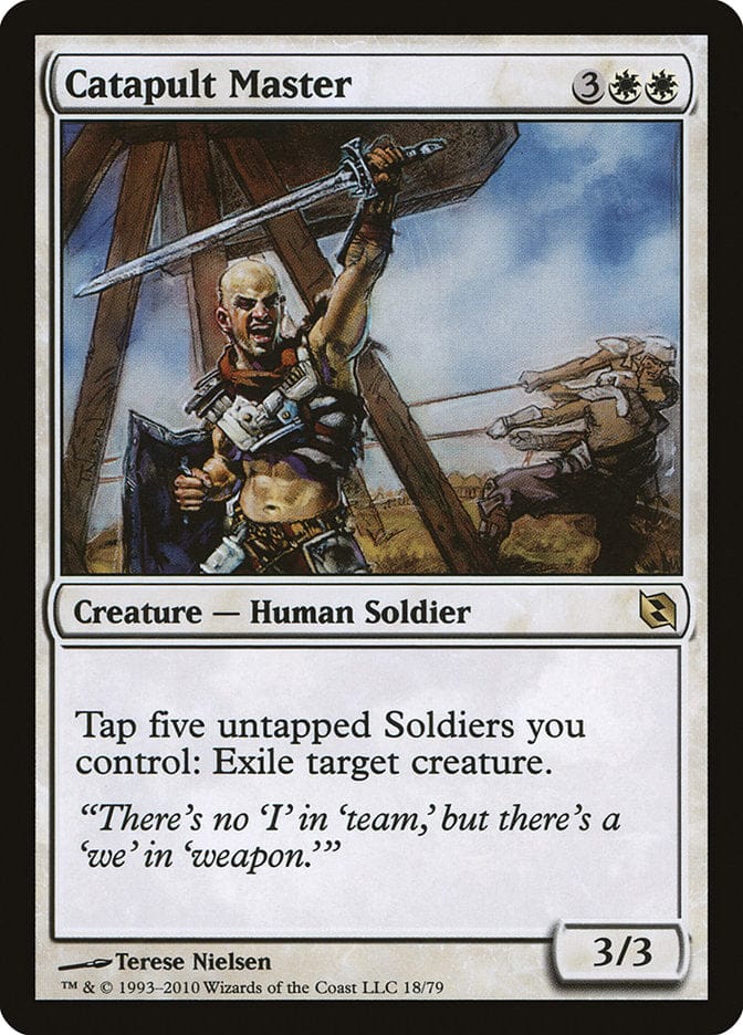 Catapult Master [Duel Decks: Elspeth vs. Tezzeret] Magic: The Gathering