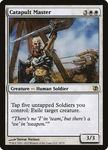 Catapult Master [Duel Decks: Elspeth vs. Tezzeret] Magic: The Gathering