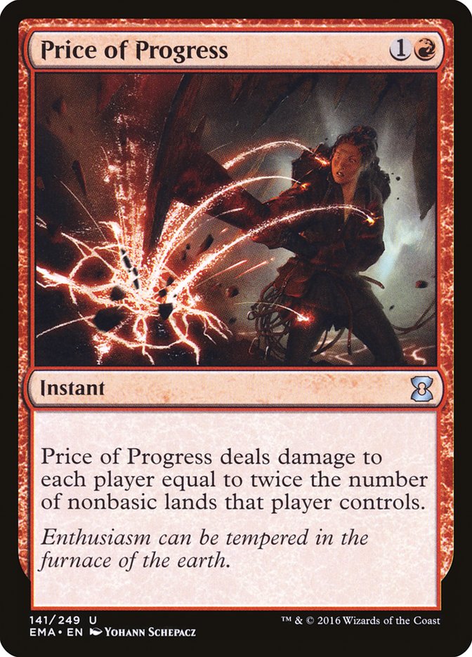 Price of Progress [Eternal Masters] Magic: The Gathering