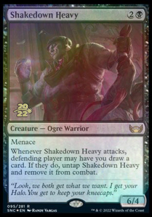 Shakedown Heavy [Streets of New Capenna Prerelease Promos] Magic: The Gathering