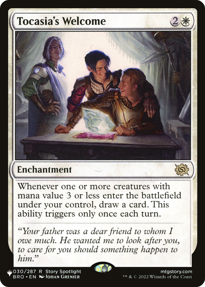 Tocasia's Welcome [The List] Magic: The Gathering
