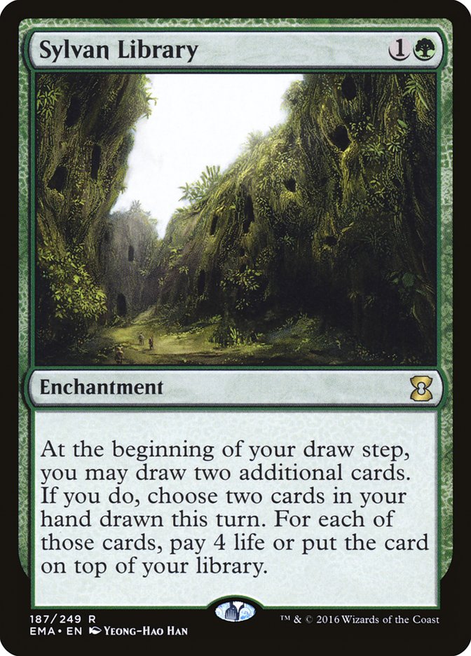 Sylvan Library [Eternal Masters] Magic: The Gathering