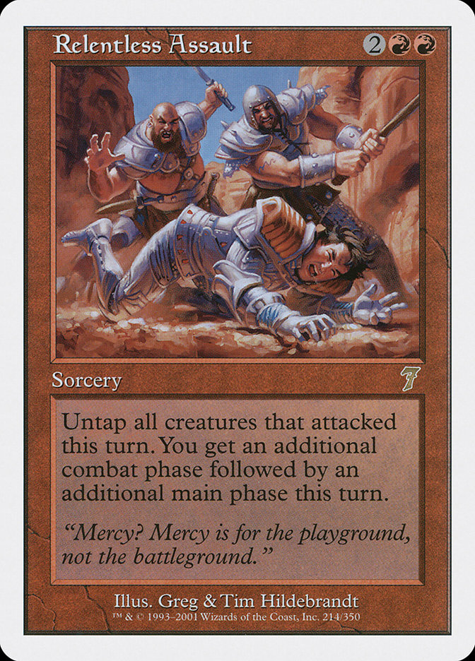 Relentless Assault [Seventh Edition] Magic: The Gathering