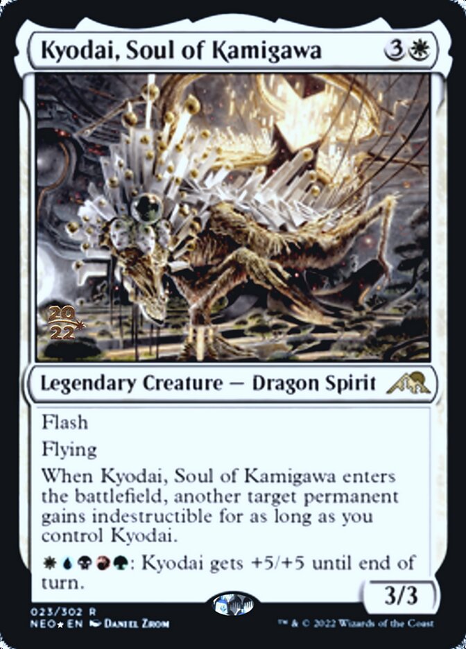 Kyodai, Soul of Kamigawa [Kamigawa: Neon Dynasty Prerelease Promos] Magic: The Gathering