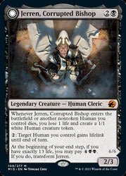 Jerren, Corrupted Bishop // Ormendahl, the Corrupted [Innistrad: Midnight Hunt] Magic: The Gathering