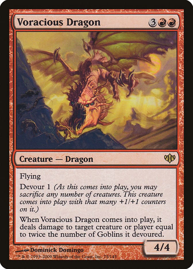 Voracious Dragon [Conflux] Magic: The Gathering