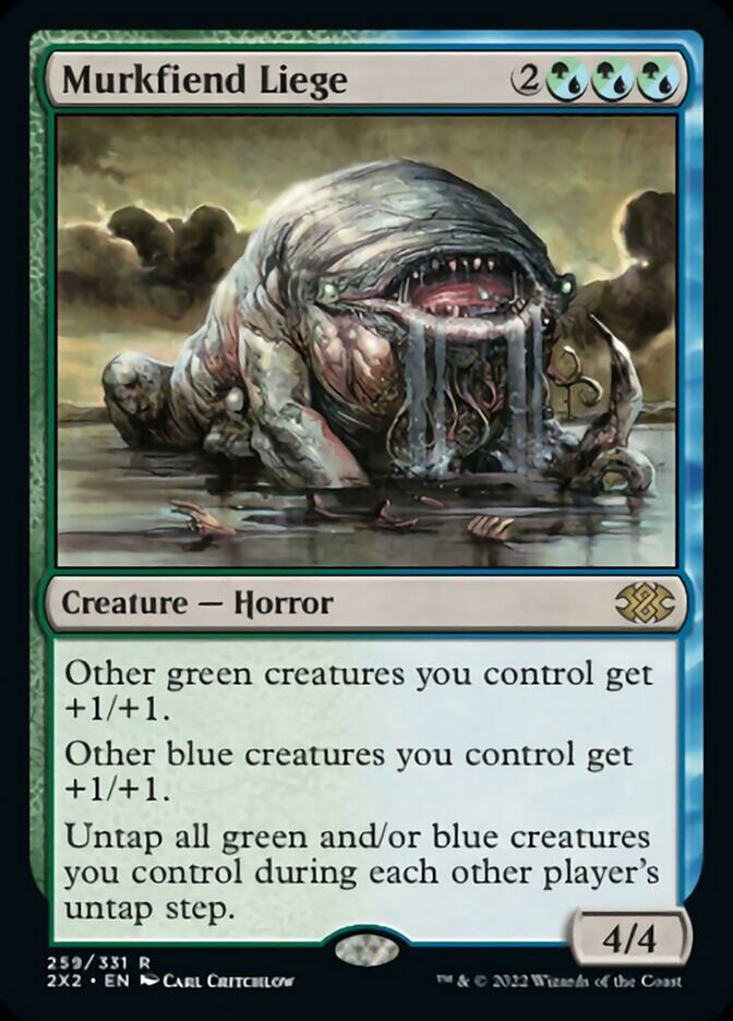 Murkfiend Liege [Double Masters 2022] Magic: The Gathering