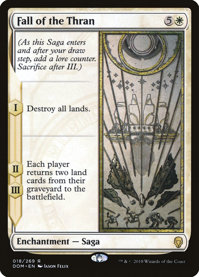 Fall of the Thran [Dominaria] Magic: The Gathering