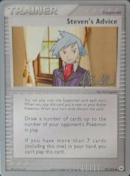 Steven's Advice (92/101) (Eeveelutions - Jimmy Ballard) [World Championships 2006] Pokémon