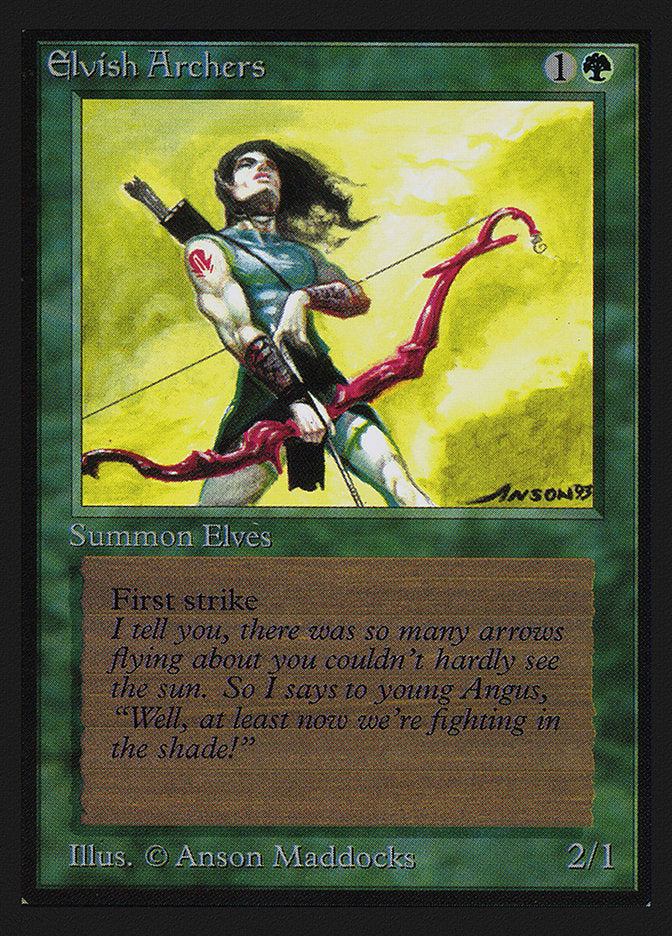 Elvish Archers [Collectors' Edition] Magic: The Gathering