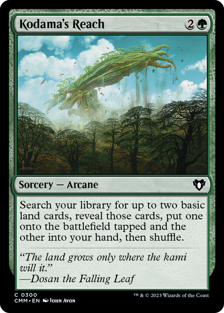 Kodama's Reach [Commander Masters] Magic: The Gathering