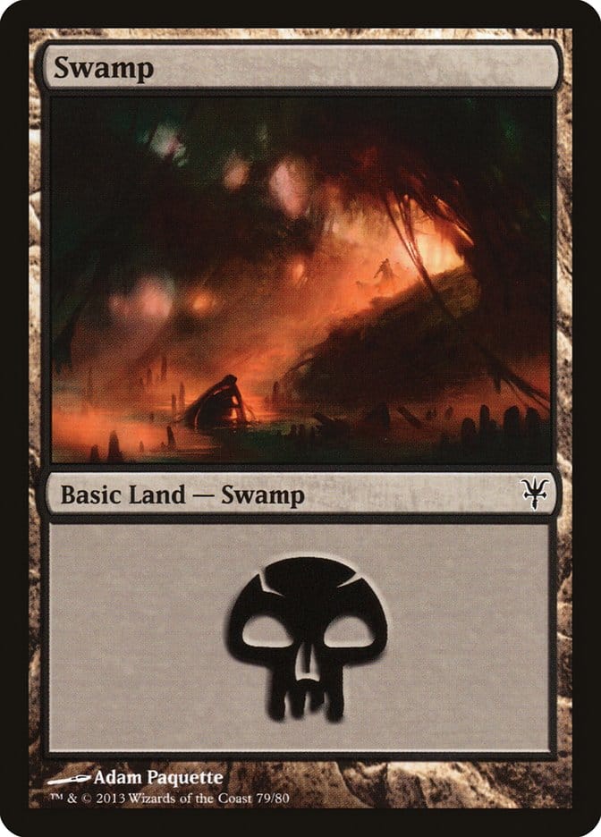 Swamp (79) [Duel Decks: Sorin vs. Tibalt] Magic: The Gathering